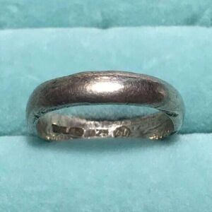 Sterling Silver Band Thailand Signed SU